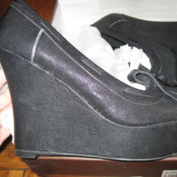 Jeffery Campbell Allison Vintage Platform Penny Loafers NIB - Picture 7 of 8